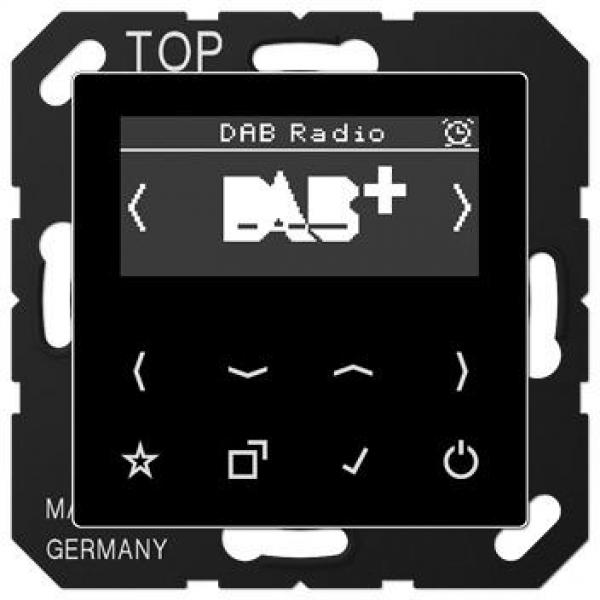 ARDEBO.de Jung DABASW Smart Radio DAB+, schwarz