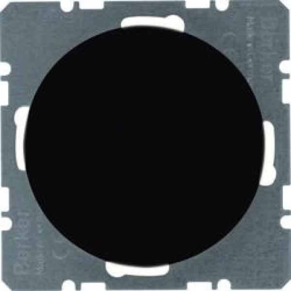 ARDEBO.de Berker 10092045 Blindverschluss mit Zentralstück, R.1/R.3, schwarz glänzend