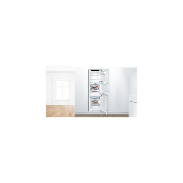 Bosch KIF86PFE0 Serie 8 Einbau Kühl-Gefrierkombination, Nischenhöhe: 177,5cm, 223L, Festtürtechnik, NoFrost, VarioShelf