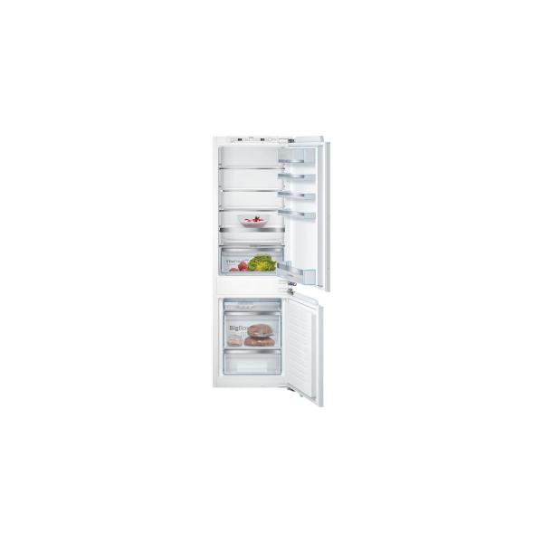 ARDEBO.de Bosch KIS86AFE0 Einbau Kühl-Gefrierkombination, Nischenhöhe: 177,5cm, 266L, Festtürtechnik, LowFrost, VarioShelf