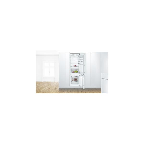 Bosch KIS87ADD0Serie 6  Einbau Kühl-Gefrierkombination, Nischenhöhe: 177,5cm, 270L, Festtürtechnik, LowFrost, LED Beleuchtung