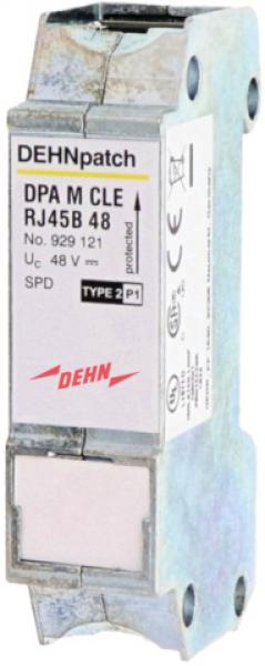 Dehn + Söhne DPA M CLE RJ45B 48 Überspannungsableiter DEHNpatch mit 2 RJ45-Buchsen