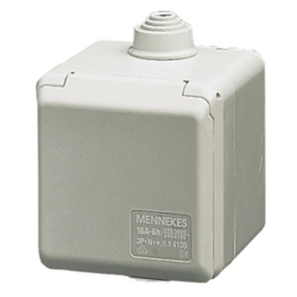 Mennekes 4110 Cepex-Wanddose 32A5p6h400V IP44