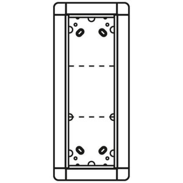 ARDEBO.de - 1881370 Unterputzrahmen 3 Modulplätze, weiß