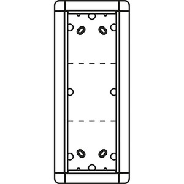 ARDEBO.de - 1883370 Aufputzrahmen 3 Modulplätze, weiß