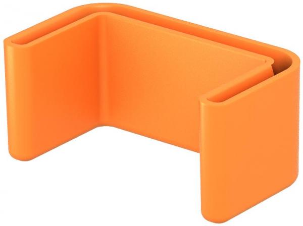 ARDEBO.de - US 3 KS OR Schutzkappe für US 3-Stiel 25x50, PE, pastellorange, RAL 2003