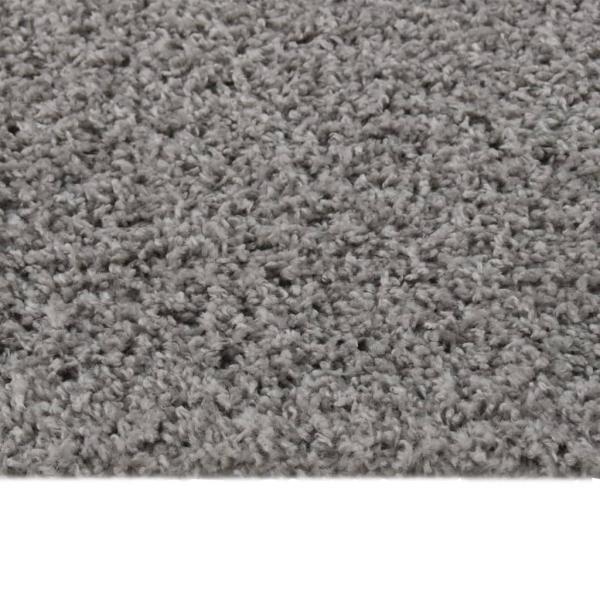 Teppich Shaggy Hochflor Grau 120x170 cm