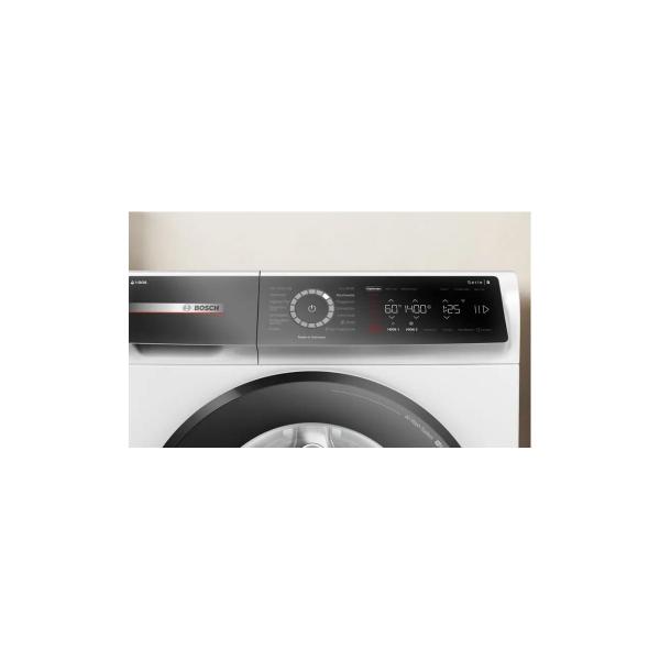 Bosch WGB244A40 9 kg Frontlader Waschmaschine, 60 cm breit, 1400U/Min, AquaStop, i-DOS, Nachlegefunktion, Innenbeleuchtung, Home Connect, weiß