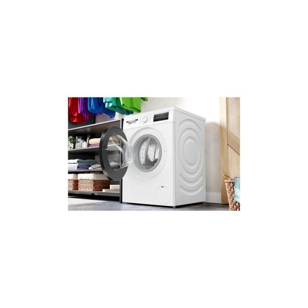 Bosch WUU28T48 8 kg Frontlader Waschmaschine, 60 cm breit, 1400 U/Min, AquaStop, Nachlegefunktion, Kindersicherung, Beladungssensor, weiß