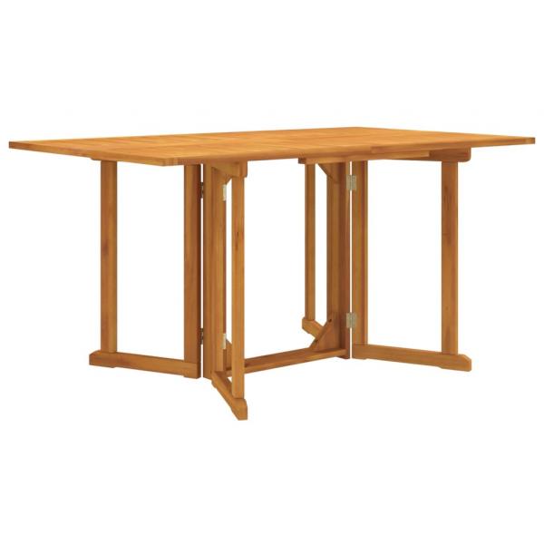 ARDEBO.de - Garten-Klapptisch Butterfly 150x90x75 cm Massivholz Teak