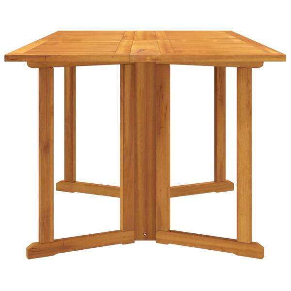 Garten-Klapptisch Butterfly 150x90x75 cm Massivholz Teak