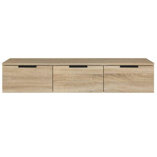 Wandschrank Sonoma-Eiche 102x30x20 cm Holzwerkstoff