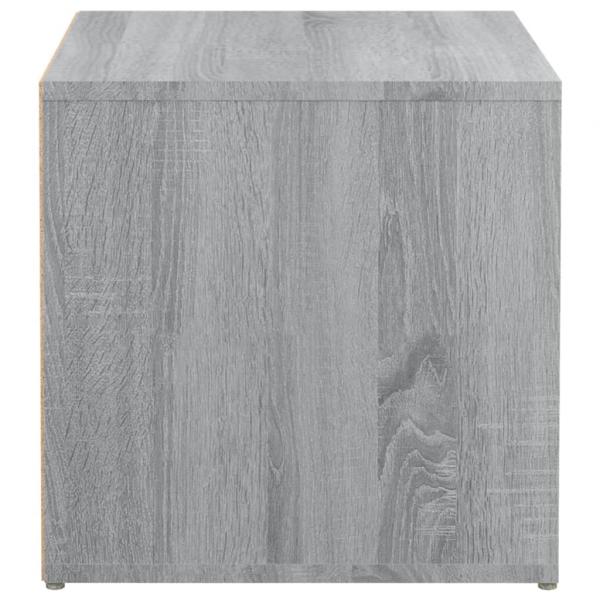 Schubladenbox Grau Sonoma 40,5x40x40 cm Holzwerkstoff