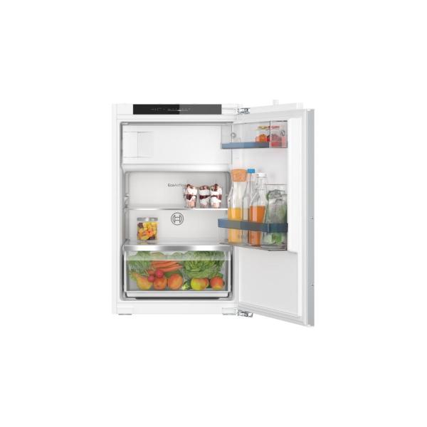 ARDEBO.de Bosch KIL22VFE0 Einbau-Kühlschrank, Nischenhöhe 88cm, 119L, Festtürtechnik, LED Beleuchtung, Multi Box XXL, Eco Airflow, Schnellkühlen