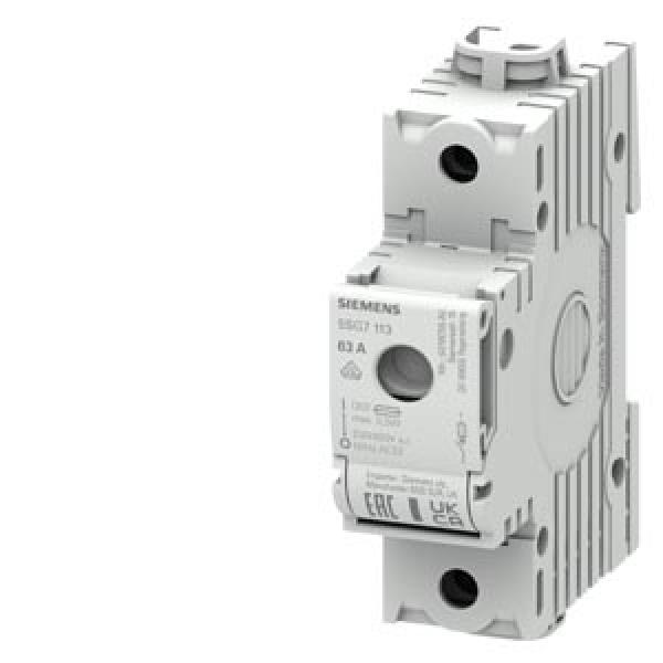 Siemens 5SG7123 MINIZED, Lasttrennschalter mit Sicherung, D02, 2-polig, In: 63 A, Un AC: