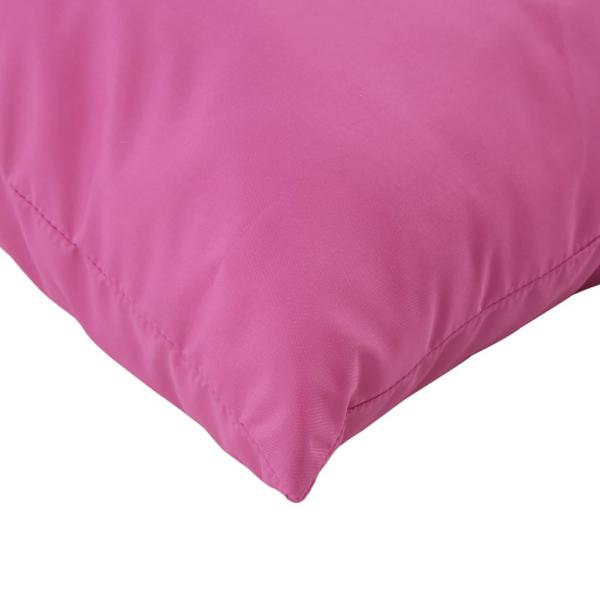 Palettenkissen 2 Stk. Rosa Oxford-Gewebe