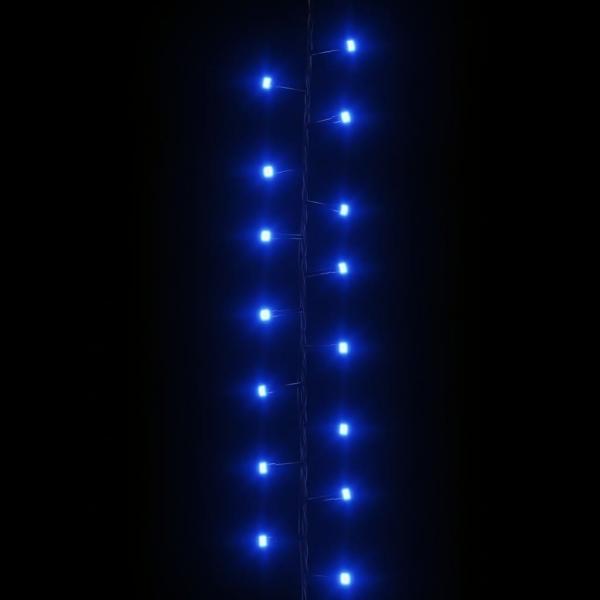 LED-Lichterkette mit 2000 LEDs Blau 45 m PVC