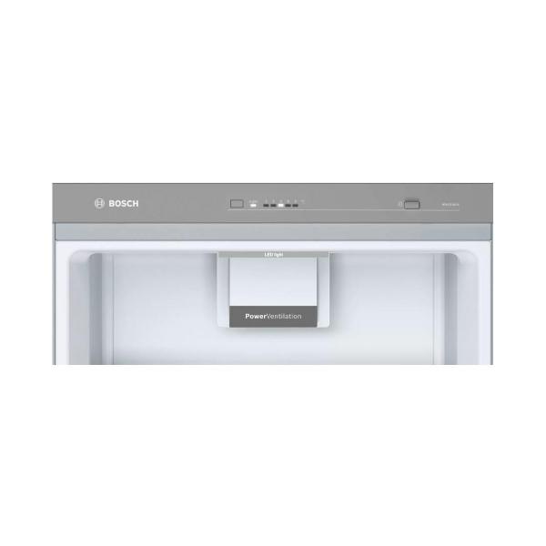 Bosch KSV36VLDP Standkühlschrank, 60 cm breit, 346 L, Super Kühlen, LED, Fresh Sense, Edelstahl-Optik