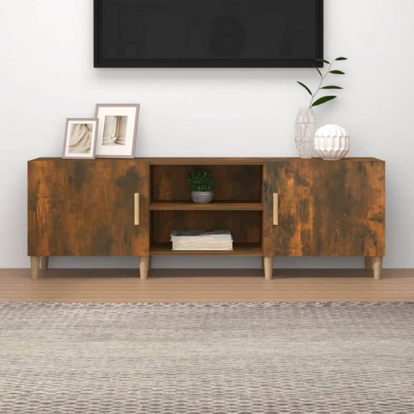 ARDEBO.de - TV-Schrank Räuchereiche 150x30x50 cm Holzwerkstoff