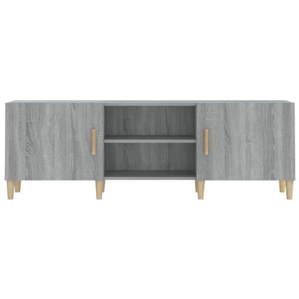 TV-Schrank Grau Sonoma 150x30x50 cm Holzwerkstoff