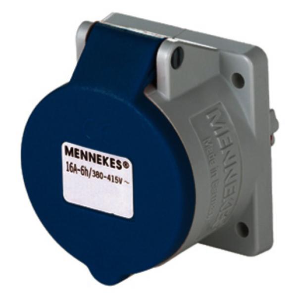 Mennekes 1668 Anbaudose TwinCONTACT 16A3p6h230V, IP44