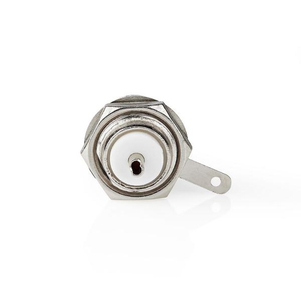 PL259 Stecker | Gerade | Buchse | Vernickelt | 75 Ohm | Chassis | Kabeleingangsdurchmesser: 5.0 mm | Metall | Silber | 25 Stück | Plastikbeutel