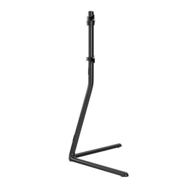 TV Bodenständer | 49 - 70 " | maximal unterstützes Bildschirmgewicht: 40 kg | V-shape Design | Anti-Kipp-Gurt | Schnappverschluss | Aluminium / Stahl | Schwarz