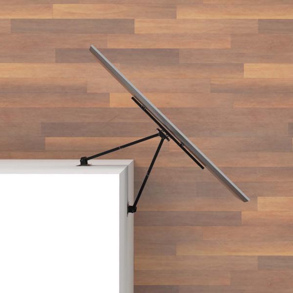 Vollbewegliche-TV-Wandhalterung | 32 - 70 " | maximal unterstützes Bildschirmgewicht: 40 kg | kippbar | drehbar | Minimaler Wandabstand: 80 mm | Maximaler Wandabstand: 520 mm | 3 Drehpunkt(e) | Stahl | Schwarz