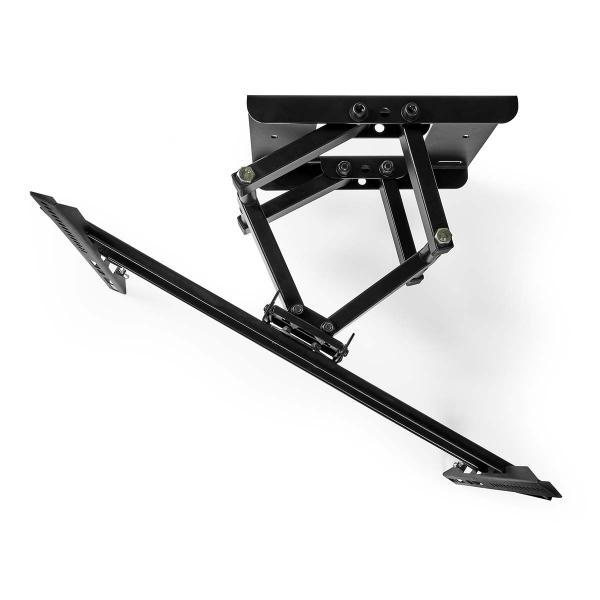 Vollbewegliche-TV-Wandhalterung | 37 - 80 " | maximal unterstützes Bildschirmgewicht: 35 kg | kippbar | drehbar | Minimaler Wandabstand: 75 mm | Maximaler Wandabstand: 330 mm | 6 Drehpunkt(e) | Stahl | Schwarz