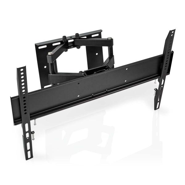 Vollbewegliche-TV-Wandhalterung | 37 - 80 " | maximal unterstützes Bildschirmgewicht: 35 kg | kippbar | drehbar | Minimaler Wandabstand: 75 mm | Maximaler Wandabstand: 330 mm | 6 Drehpunkt(e) | Stahl | Schwarz