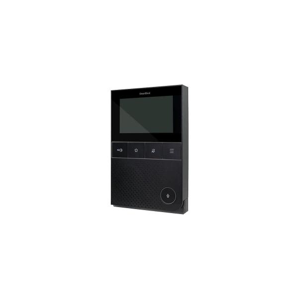ARDEBO.de DoorBird A1101 IP Video-Innenstation, 4 Zoll Display, WLAN, Schwarz
