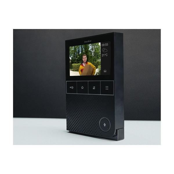 DoorBird A1101 IP Video-Innenstation, 4 Zoll Display, WLAN, Schwarz