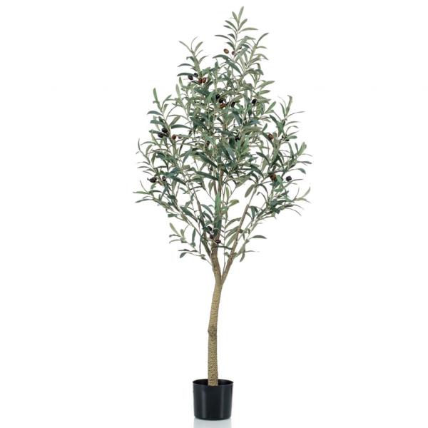 ARDEBO.de - Emerald Künstlicher Olivenbaum im Topf 140 cm