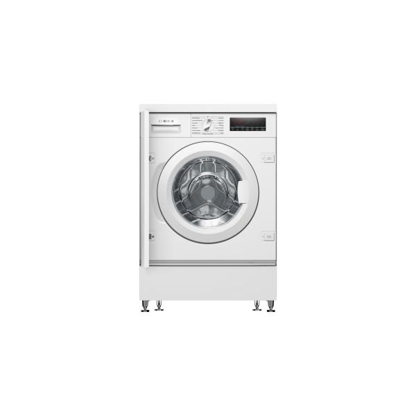 ARDEBO.de Bosch WIW28443 8kg Einbau Waschmaschine, 60cm breit, 1400 U/min, LED-Display, Unwuchtkontrolle, Mengenerkennung, AquaStop, weiß