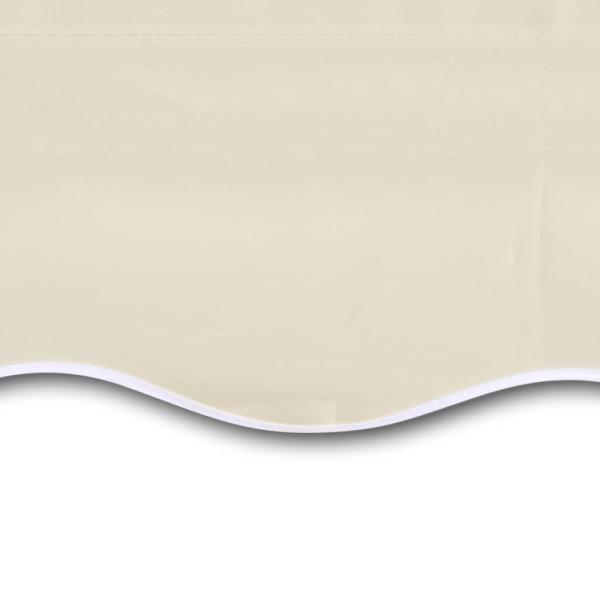 Markisenbespannung Canvas Creme 4x3 m (ohne Rahmen)