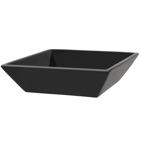 Waschbecken Keramik Quadratisch Schwarz 41,5 x 41,5 x 12 cm