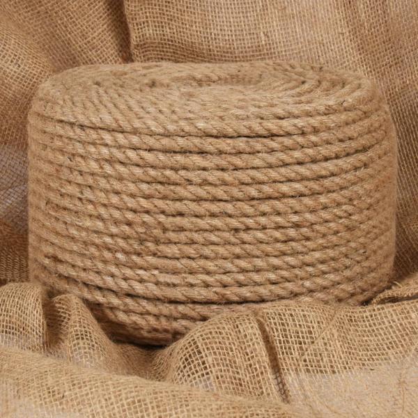 ARDEBO.de - Seil 100 % Jute 10 mm 250 m