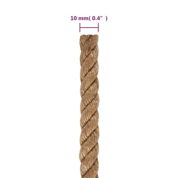 Seil 100 % Jute 10 mm 250 m