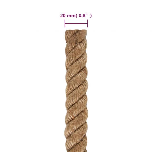 Seil 100% Jute 20 mm 100 m