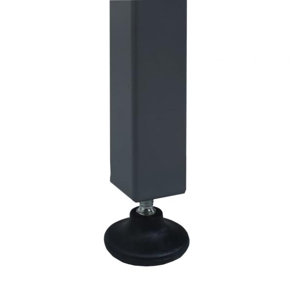 Werkbank Schwarz 120x60x85 cm Stahl