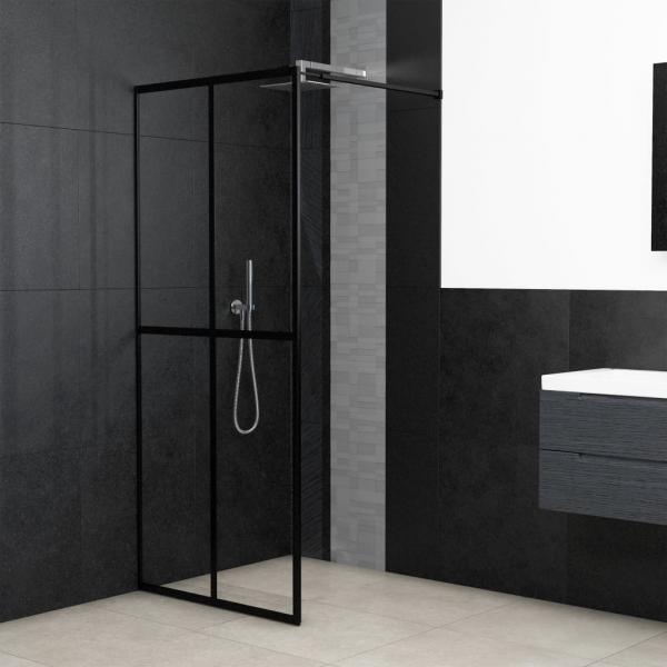 ARDEBO.de - Duschwand für Walk-in Dusche Klares Sicherheitsglas 80x195 cm