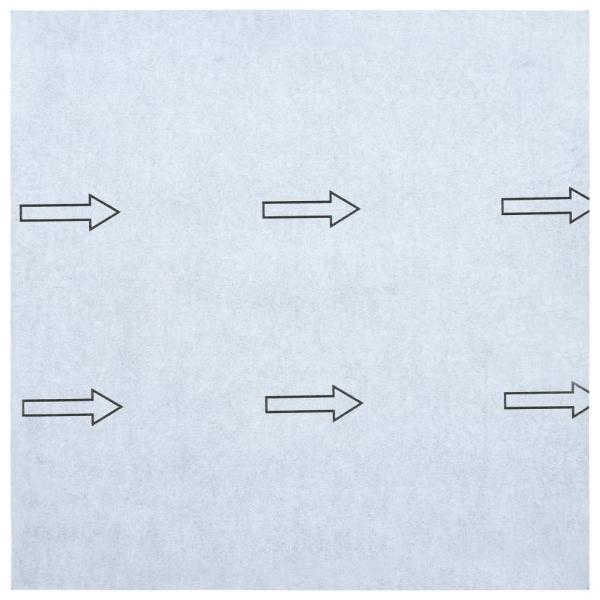 PVC-Fliesen Selbstklebend 5,11 m² Weiß 