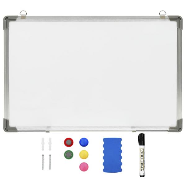 ARDEBO.de - Magnetisches Whiteboard Weiß 60 x 40 cm Stahl