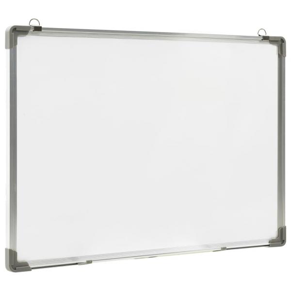 Magnetisches Whiteboard Weiß 90 x 60 cm Stahl