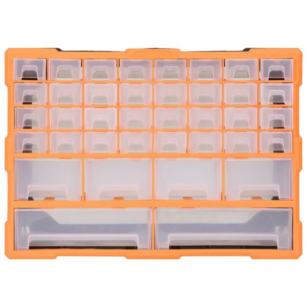 Multi-Schubladen-Organizer mit 38 Schubladen 52x16x37,5 cm