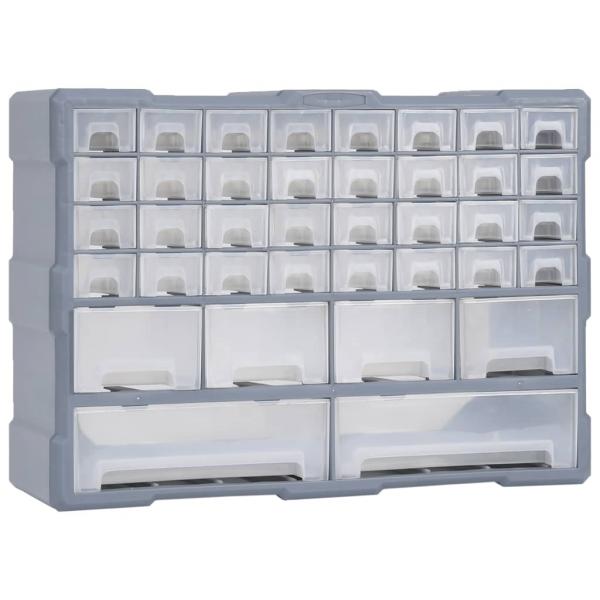 ARDEBO.de - Multi-Schubladen-Organizer mit 40 Schubladen 52x16x37,5 cm 