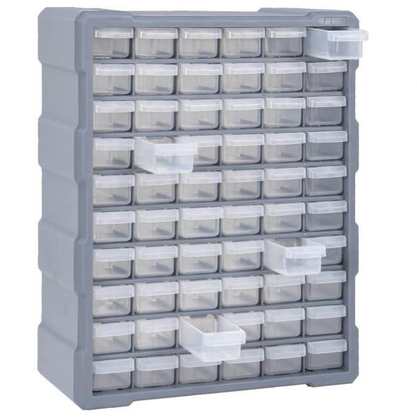 Multi-Schubladen-Organizer mit 60 Schubladen 38x16x47,5 cm 