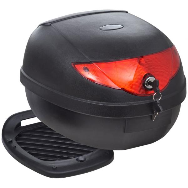 ARDEBO.de - Motorrad-Topcase 36 L für einen Helm