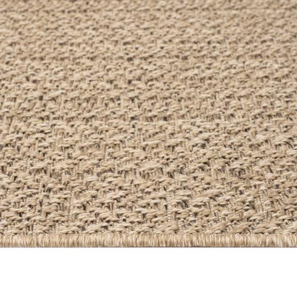 Teppich 160x230 cm Jute-Optik Innen und Außen