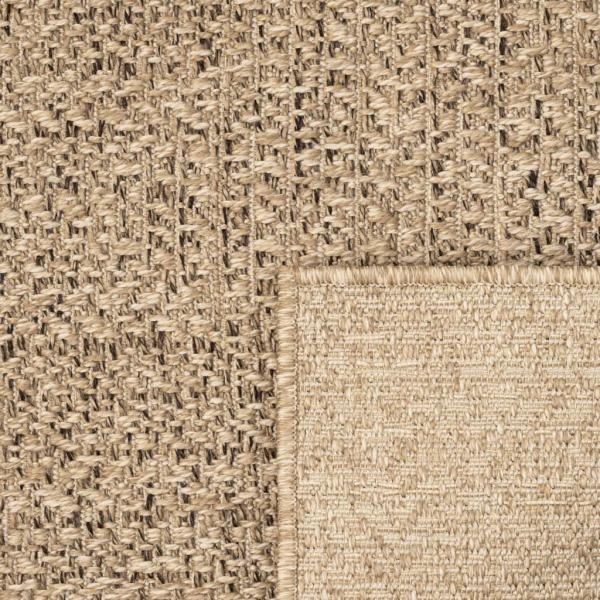 Teppich 160x230 cm Jute-Optik Innen und Außen